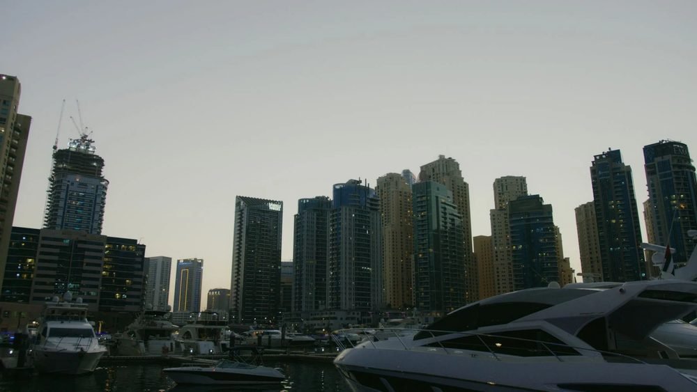 Dhow dinner cruise at Dubai Marina
